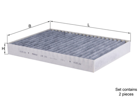 MAHLE LAK 292/S Filtru, aer habitaclu