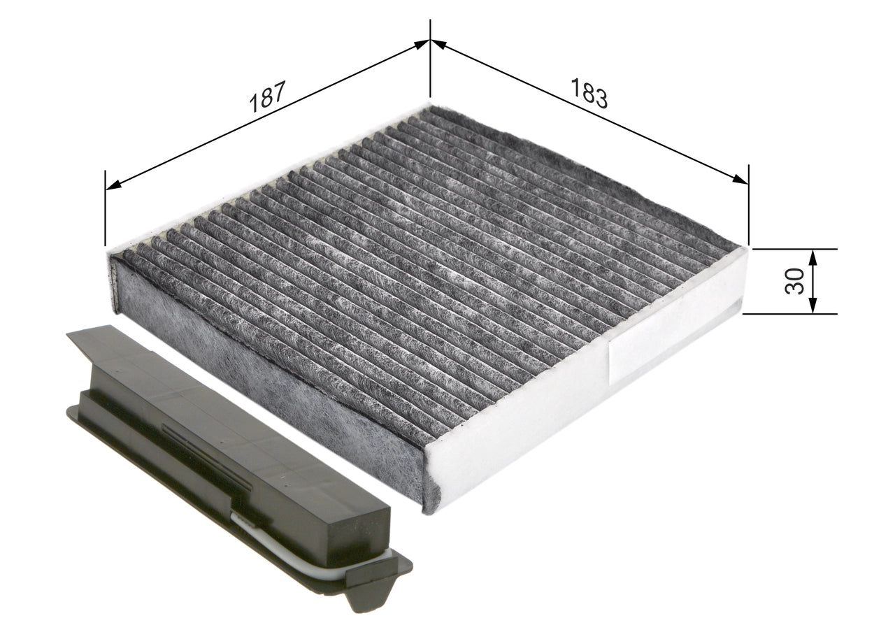 BOSCH 1 987 435 501 Filtru, aer habitaclu