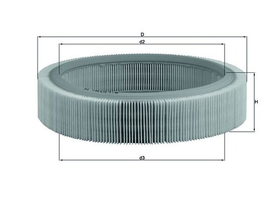MAHLE LX 317 Filtru aer
