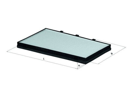 MAHLE LA 243 Filtru, aer habitaclu