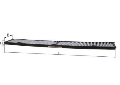 MAHLE LAK 248 Filtru, aer habitaclu