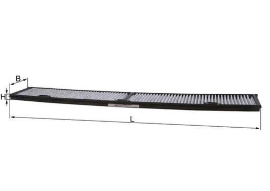 MAHLE LAK 248 Filtru, aer habitaclu