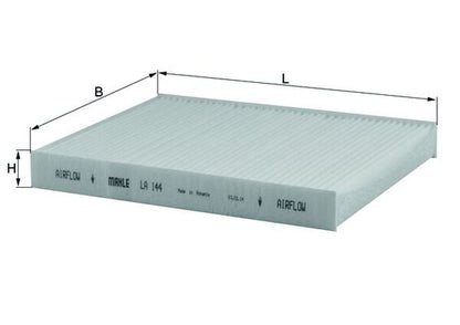 MAHLE LA 144 Filtru, aer habitaclu