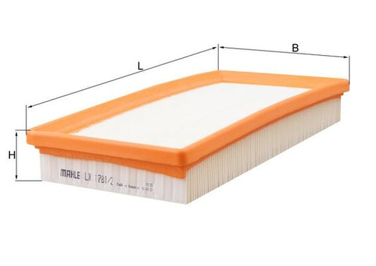 MAHLE LX 1781/2 Filtru aer