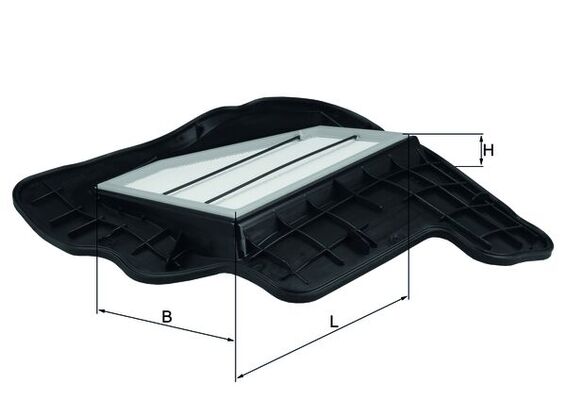 MAHLE LX 1685/5 Filtru aer