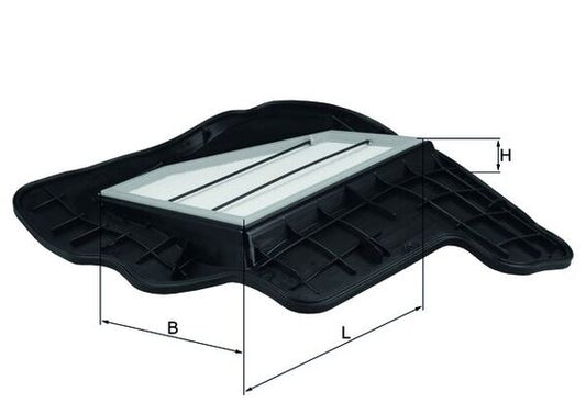 MAHLE LX 1685/5 Filtru aer
