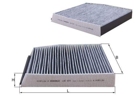MAHLE LAK 879 Filtru, aer habitaclu