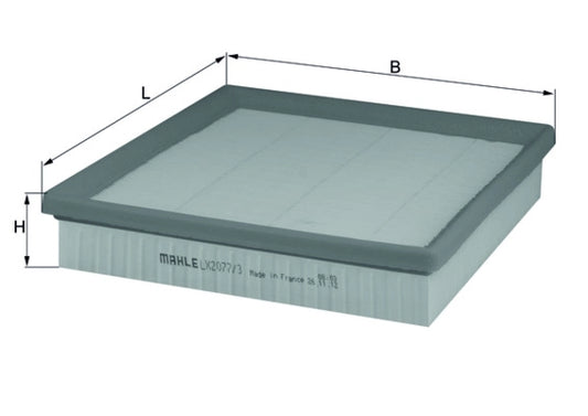 MAHLE LX 2077/3 Filtru aer