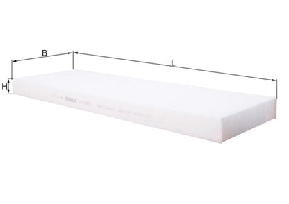 MAHLE LA 1683 Filtru, aer habitaclu