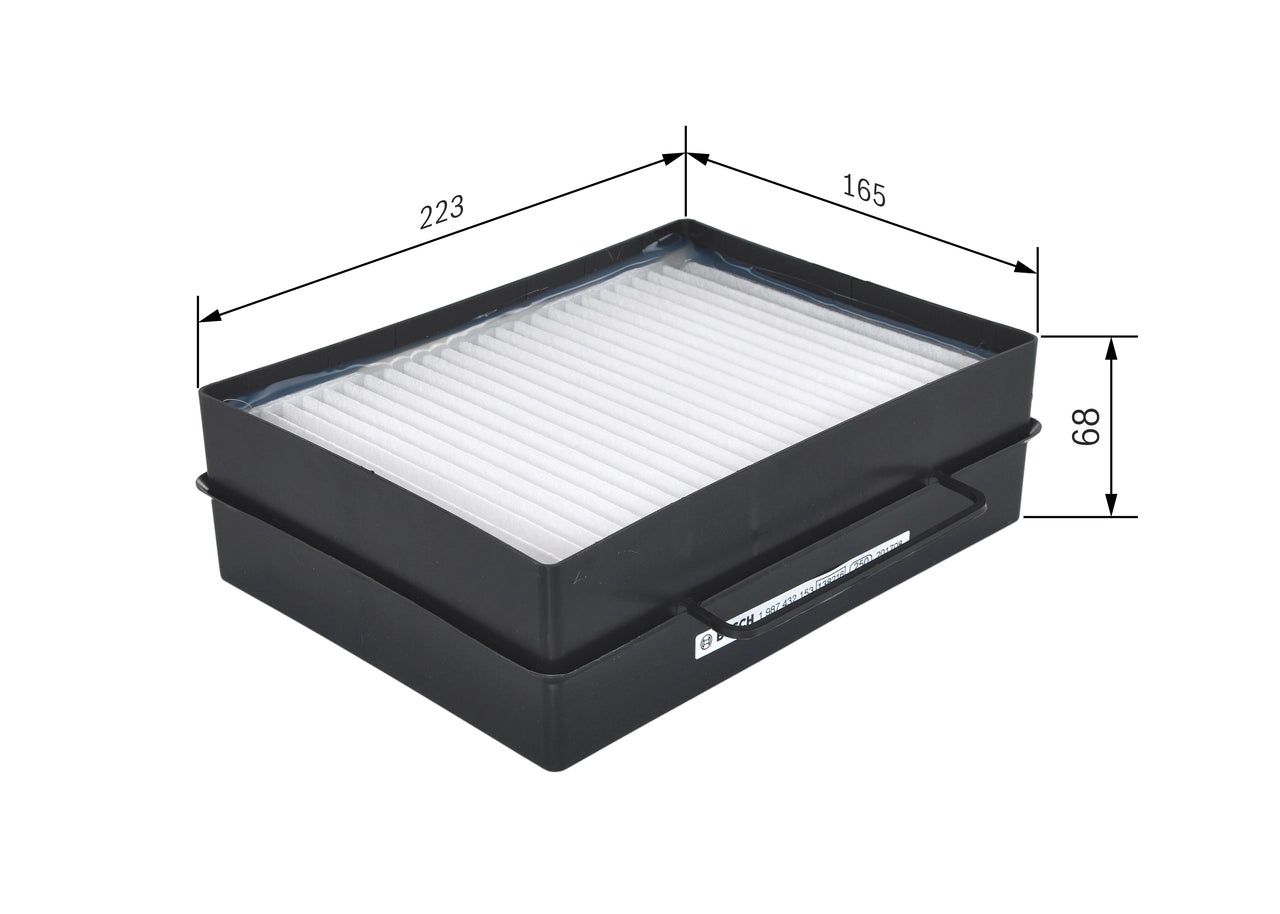 BOSCH 1 987 432 153 Filtru, aer habitaclu