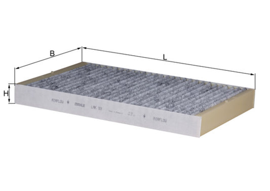 MAHLE LAK 93 Filtru, aer habitaclu