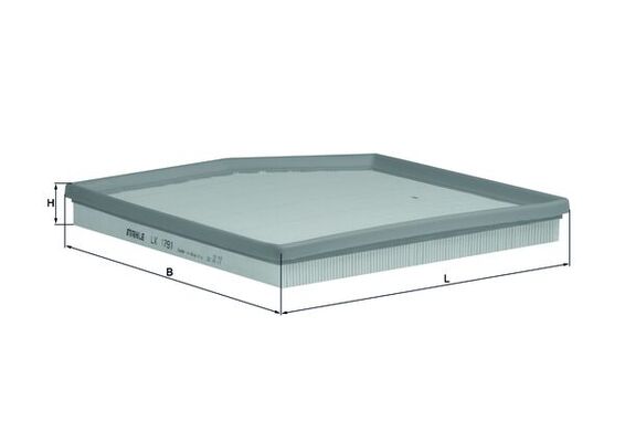 MAHLE LX 1791 Filtru aer