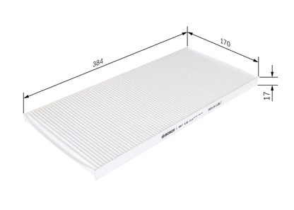 BOSCH 1 987 432 014 Filtru, aer habitaclu