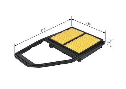 BOSCH 1 457 433 322 Filtru aer