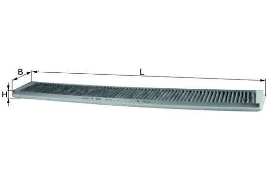MAHLE LAK 102 Filtru, aer habitaclu