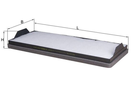 MAHLE LA 575 Filtru, aer habitaclu