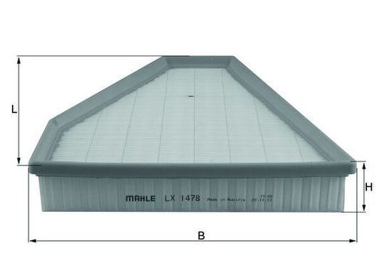 MAHLE LX 1478 Filtru aer