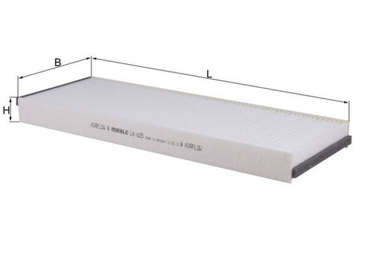MAHLE LA 625 Filtru, aer habitaclu