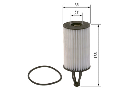BOSCH F 026 407 199 Filtru ulei