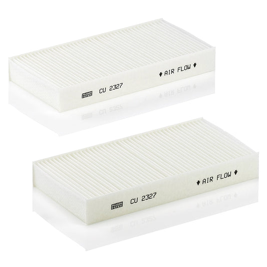 MANN-FILTER CU 2327-2 Filtru, aer habitaclu