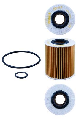 MAHLE OX 413D1 Filtru ulei