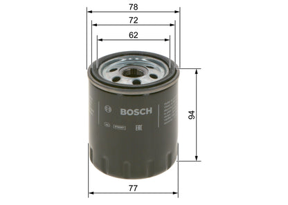 BOSCH F 026 407 268 Filtru ulei