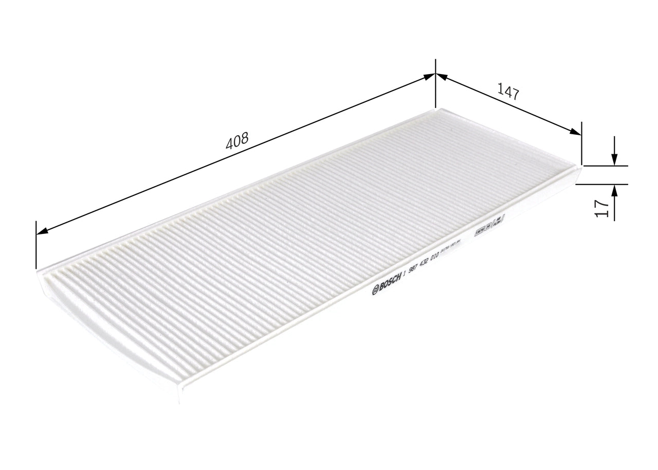 BOSCH 1 987 432 010 Filtru, aer habitaclu
