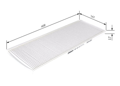 BOSCH 1 987 432 010 Filtru, aer habitaclu