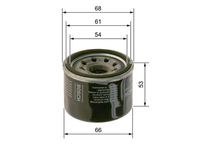BOSCH F 026 407 089 Filtru ulei