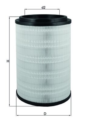 MAHLE LX 2741 Filtru aer