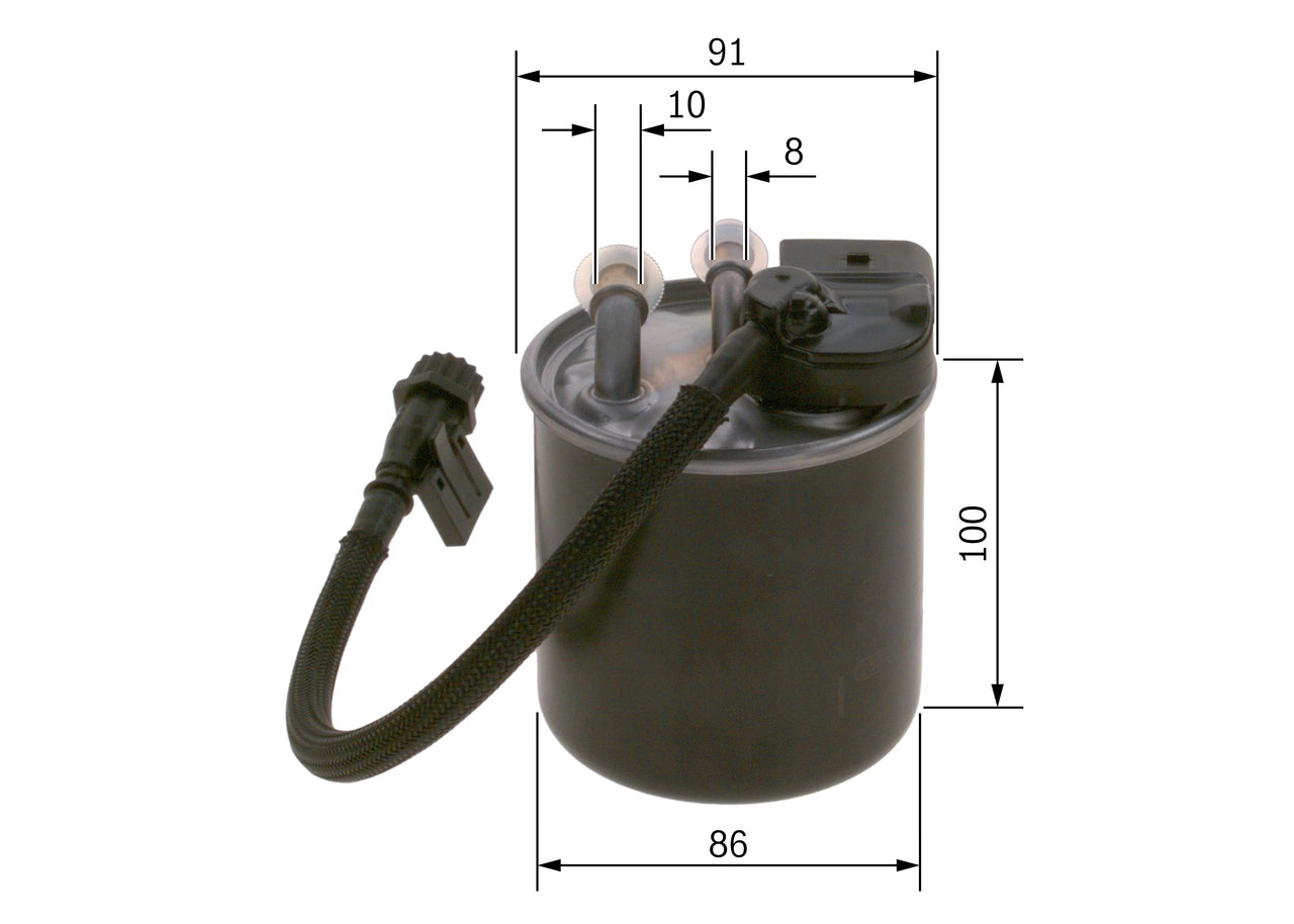 BOSCH F 026 402 840 Filtru combustibil