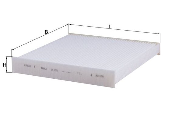 MAHLE LA 859 Filtru, aer habitaclu