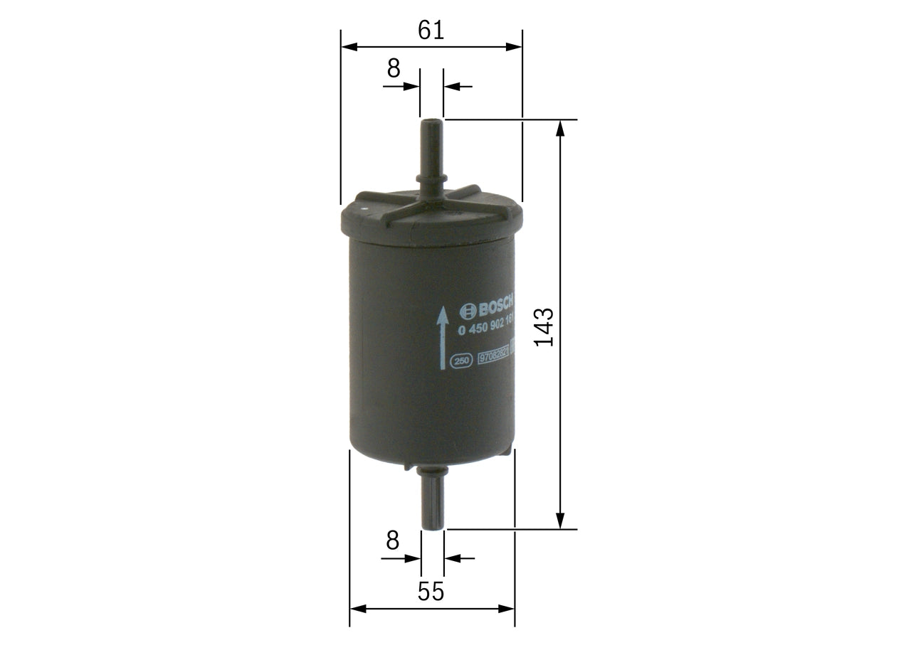 BOSCH 0 450 902 161 Filtru combustibil