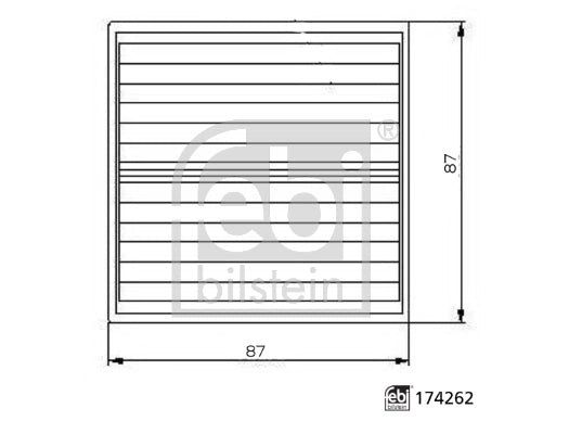 FEBI BILSTEIN 174262 Filtru combustibil