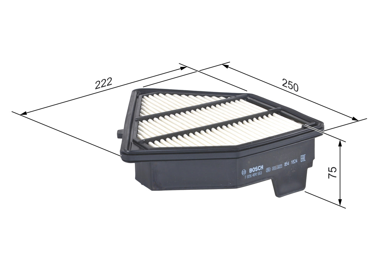 BOSCH F 026 400 583 Filtru aer