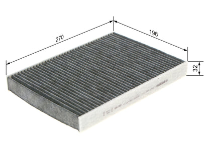 BOSCH 1 987 432 311 Filtru, aer habitaclu