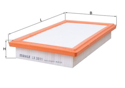 MAHLE LX 3811 Filtru aer