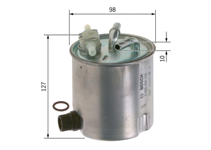 BOSCH F 026 402 108 Filtru combustibil
