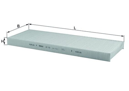 MAHLE LA 118 Filtru, aer habitaclu