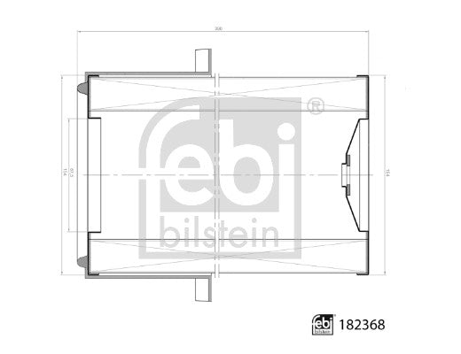 FEBI BILSTEIN 182368 Filtru aer