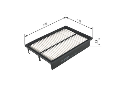 BOSCH F 026 400 129 Filtru aer