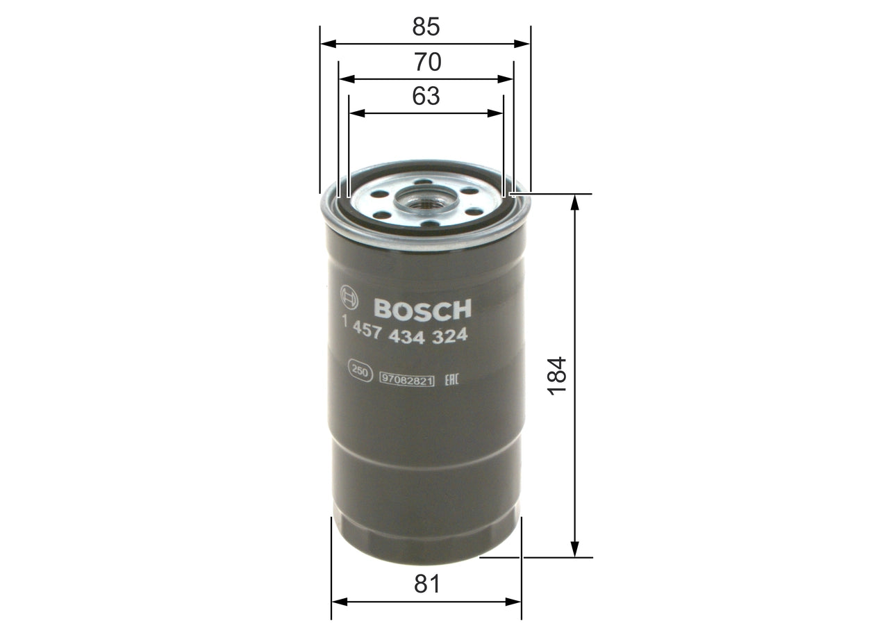 BOSCH 1 457 434 324 Filtru combustibil