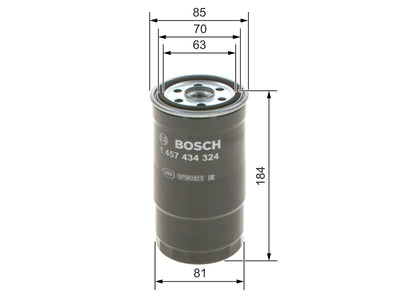 BOSCH 1 457 434 324 Filtru combustibil
