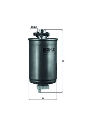 MAHLE KL 75 Filtru combustibil