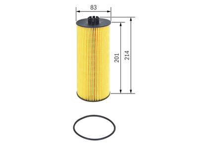 BOSCH 1 457 429 107 Filtru ulei