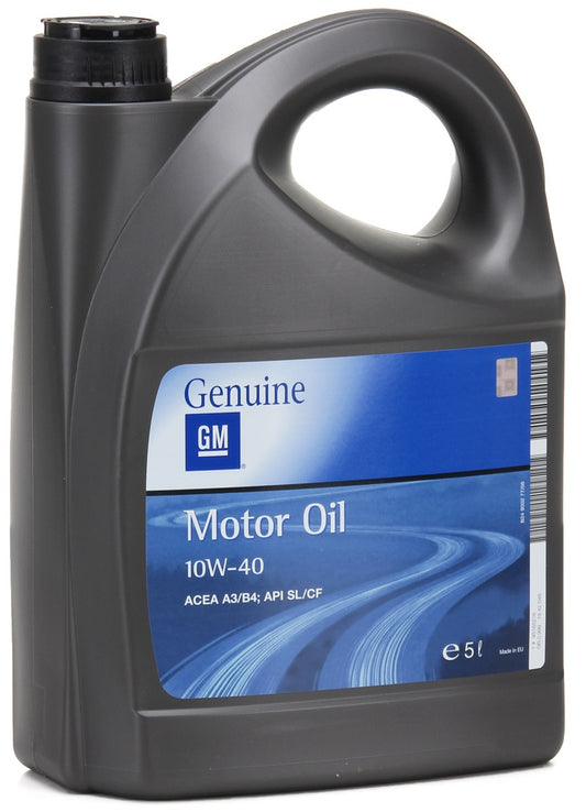 GM 10W40 93165216, ACEA A3/B4 API SL/CF