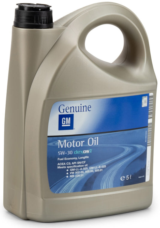 GM Opel/Vauxhall Dexos 2 5W30 93165557, ACEA C3, API SN/CF