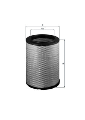 MAHLE LX 1600 Filtru aer