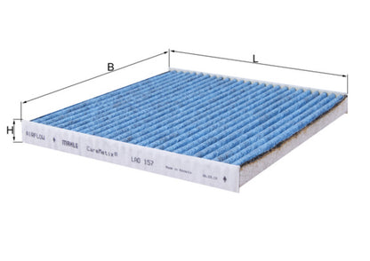 MAHLE LAO 157 Filtru, aer habitaclu