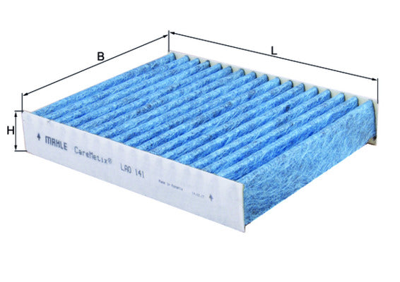 MAHLE LAO 141 Filtru, aer habitaclu